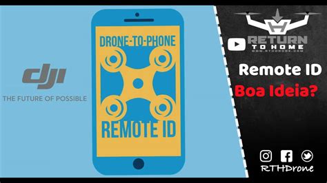 dji lanca remote id drone  phone youtube