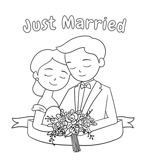 images  wedding coloring book printable template