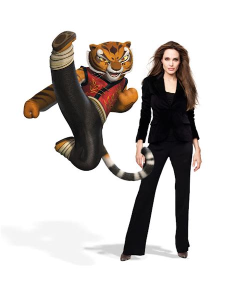 Angelina Jolie Voices Tigress In Kung Fu Panda 2 The Web Magazine
