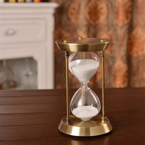 Sleek Modern Hourglass Medium 30 Minutes Oh Trendy