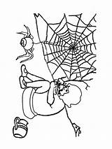 Spinnen Spin Ausmalbilder Persoonlijke Maak Zo Kleurplatenenzo sketch template