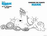 Dory Hank Finding Zahlen Malen Dots Puntos Buscando Dorie Unir Procurando Ausdrucken Ausmalbild Pintar Colorea Verbinden Ausmalen Nemo Findingdory Imprimibles sketch template