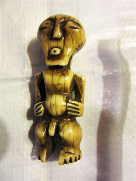 antiek afrikaans ivoren beeld songye dr congo catawiki congo antiek afrikaans