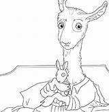 Kunjungi Llama sketch template