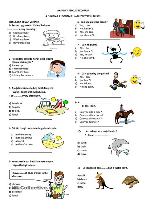 worksheet   grades elementary lesson plan template english