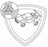 League Rocket Car Coloring Ball Pages sketch template