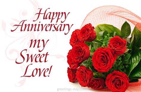 greeting cards   day happy anniversary  sweet love