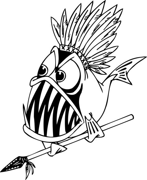 detailed fish coloring pages coloring home