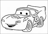 Lightning Pages Mcqueen Coloring Getcolorings Cool sketch template