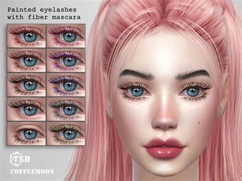 sims  eyelashes cc  lashes  options    mods