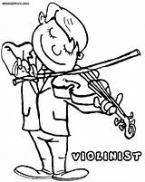 Violin Coloring Pages Sheet Colorings Coloringway sketch template