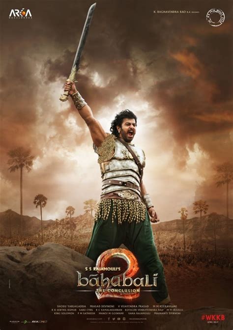 Baahubali 2 The Conclusion Telugu Movie Large Poster