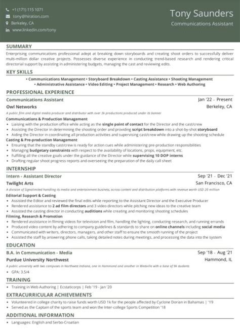 create  winning resume     year experience resume samples