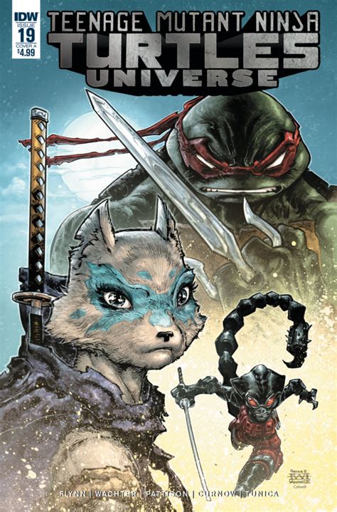 teenage mutant ninja turtles universe 19 review aipt