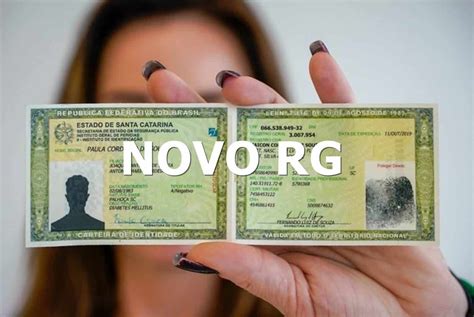 novo rg tera prazo de validade diferentes  cada idade informe brasil