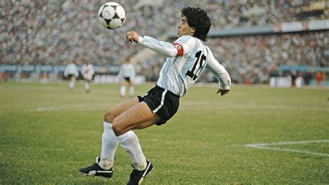 Diego Maradona Argentina Soccer Legend Who Led Country To 1986 World