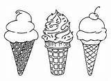 Ice Cream Pages Coloring Sprinkles Desserts Related Coloringpagesonly sketch template