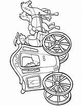 Carriage Coloring Pages Princess Cinderella Coach Drawing Do Kids Color Print Printactivities Horse Horses Getdrawings Gif Popular Riding sketch template
