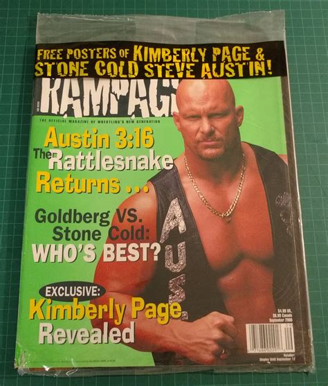 Rampage Wrestling Magazine Stone Cold Steve Austin