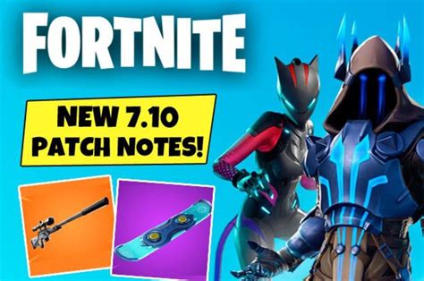 Fortnite Update 7 10 Early Patch Notes Suppressed Sniper Rifle