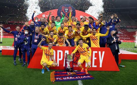 el barcelona se corono campeon de la copa del rey