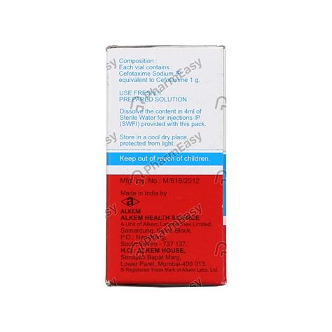 taxim  mg injection   side effects dosage composition price pharmeasy