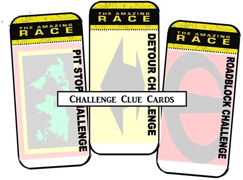 clue card template professional template