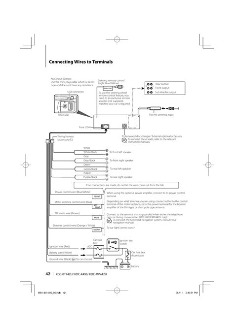 kenwood kdc  wiring diagram