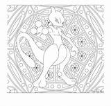 Pages Coloring Mewtwo Adult Printable Pokemon Exceptional Lovely Library Colouring sketch template