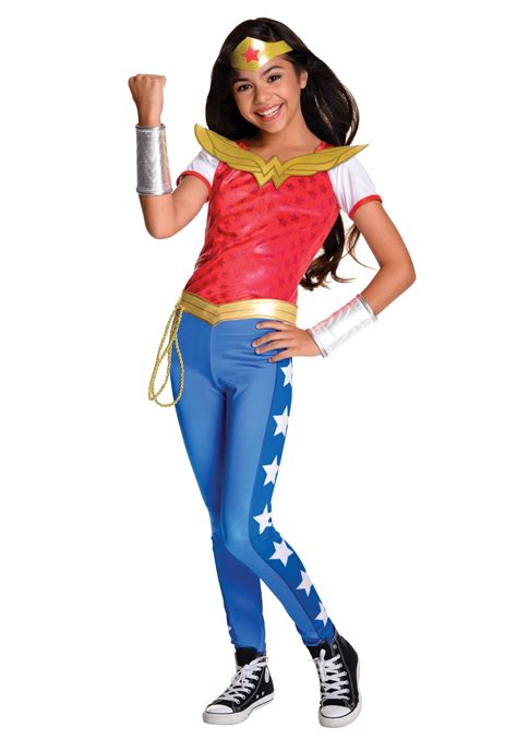 girls dc superhero deluxe  woman costume