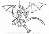 Bakugan Drago Brawlers Leonidas Drawingtutorials101 Dragones Beyblade Armaduras Química Enseñanza Cómo Tutoria Neo Undertale sketch template