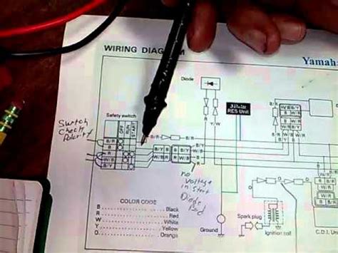 diy pw wire diagram volt ohms electric  spark fix youtube
