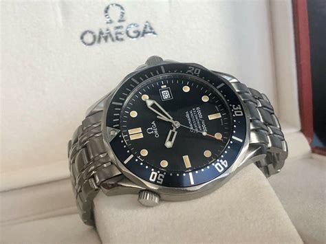 omega seamaster  pierce brosnan  mm james bond  automatic mens serviced april