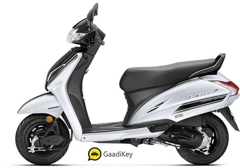 honda activa  limited edition colors white silver