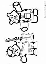 Pudsey Coloring Bear Toddler sketch template