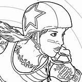 Derby Coloring Pages Roller Getcolorings sketch template