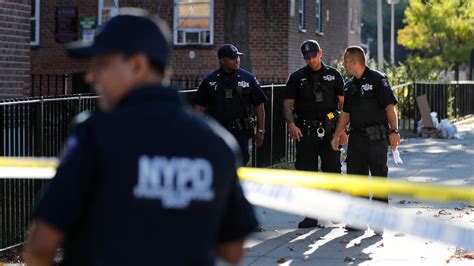 police officer is killed in bronx area struggling with gang violence
