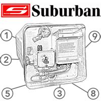 suburban rv water heater parts diagram derslatnaback