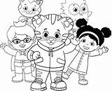Friends Coloring Pages Furreal Getcolorings sketch template