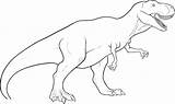 Dinosaurios Kolorowanki Trex Faciles Dzieci Dino Tyrannosaurus Coloringstar sketch template