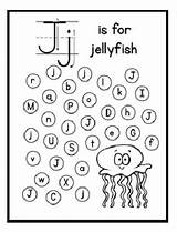 Letter Coloring Kindergarten Preschool Worksheets Worksheet Sheet Activities Preschoolers Crafts Grade Letters Alphabet Kids Craft St Preschoolcrafts Oku Visit Jellyfish sketch template