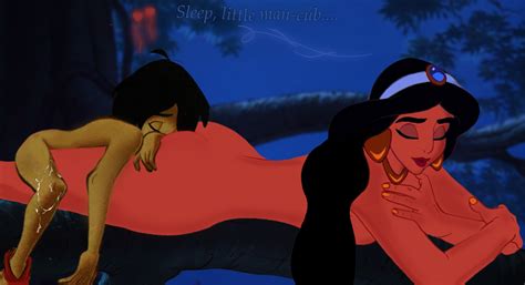 Post 3103270 Aladdin Series Jasmine Mowgli The Jungle Book Crossover