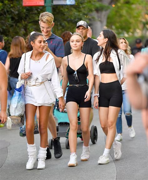 Lily Rose Depp Out At Disneyland In Los Angeles 06 16 2017