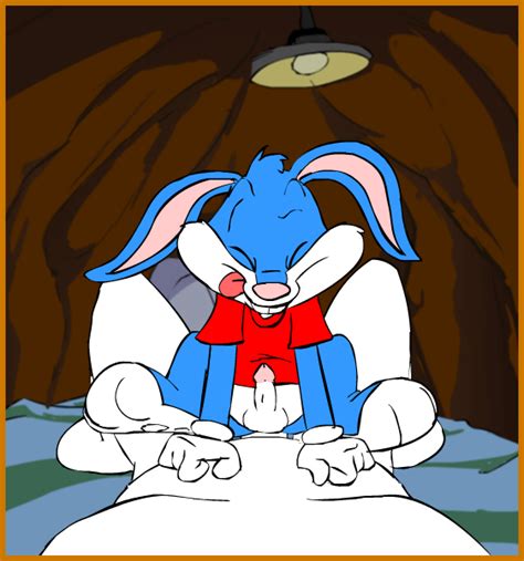 rule 34 anthro buster bunny clothes cowgirl position fur furry furry only gay male male only