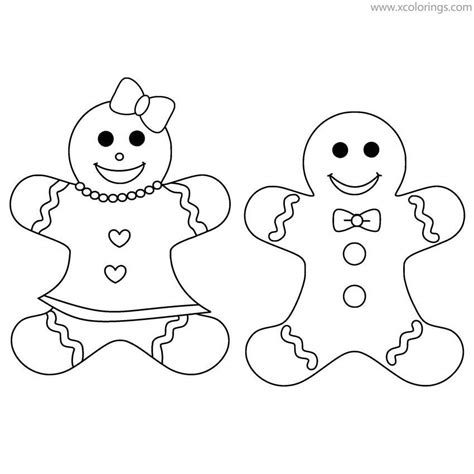 ideas  coloring gingerbread boy  girl coloring pages