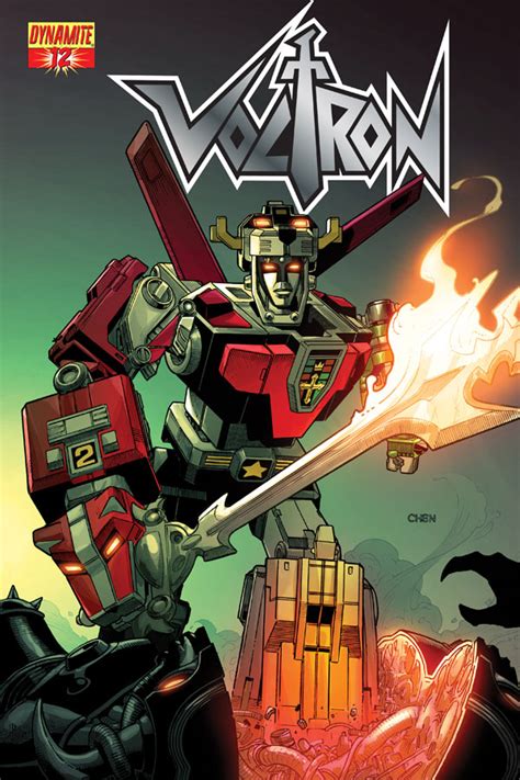 voltron 12 dark and gritty this is not your mama s voltron dynamite comics ~ what cha reading