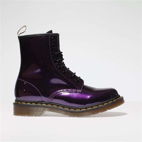 womens purple dr martens  vegan chrome  eye boots schuh purple boots boots kid shoes
