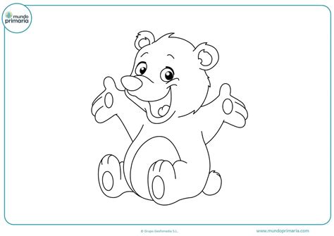 dibujos de osos  colorear mundo primaria
