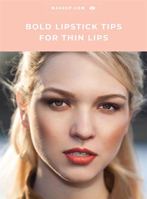 wear bold lipstick    thin lips makeupcom  loreal