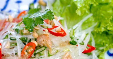 Resep Pepaya Thailand Som Tam Thai Salad Tip Membuat Salad